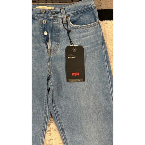 New w/Tags! Levi's Wedgie Icon Fit Ankle Jeans Women's Size 27 #228610112 - Picture 3 of 16